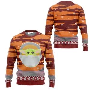 Baby Yoda Skywalker Ugly Sweater