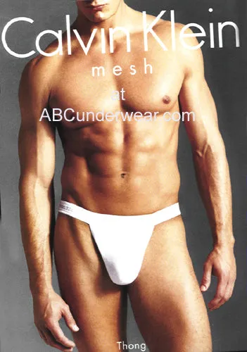 Calvin Klein Mesh Thong - A Stylish and Comfortable Choice for the Modern Woman