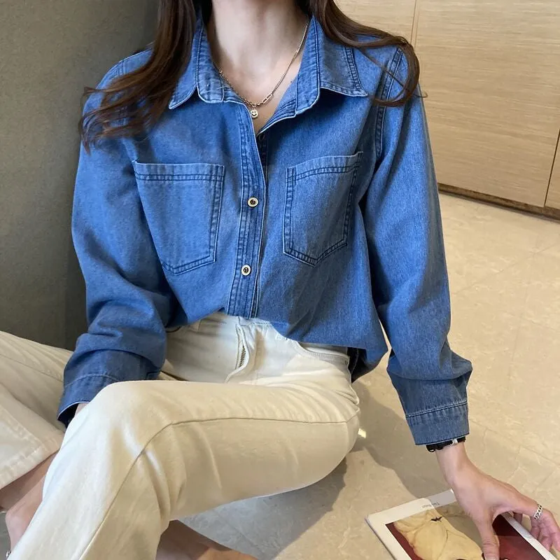 Hosanna | Retro Style Loose Fit Shirt