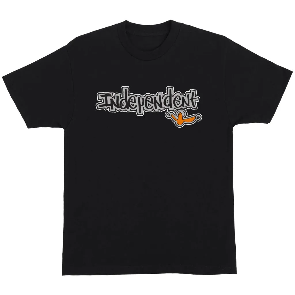 INDEPENDENT X GONZ BAR S/S TEE - BLACK