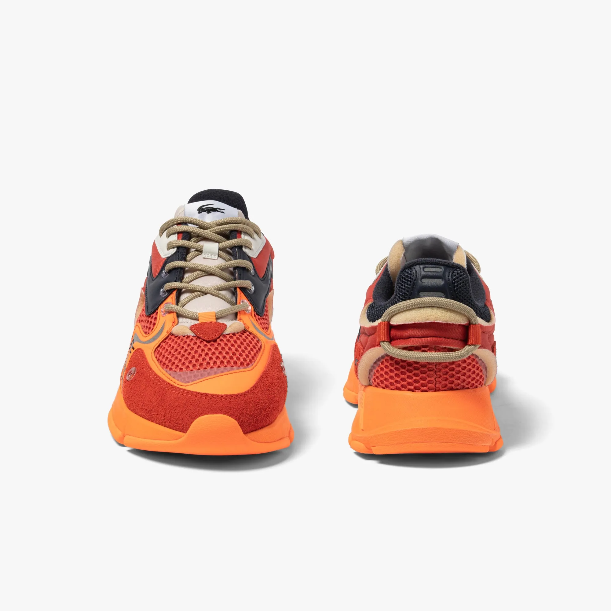 Lacoste - L003 Neo Textile Sneakers - Red/Orange