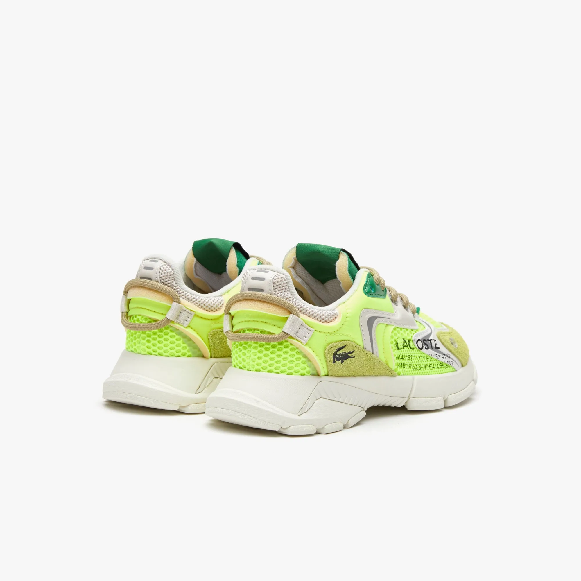 Lacoste - L003 Neo Textile Sneakers - Yellow/Off White