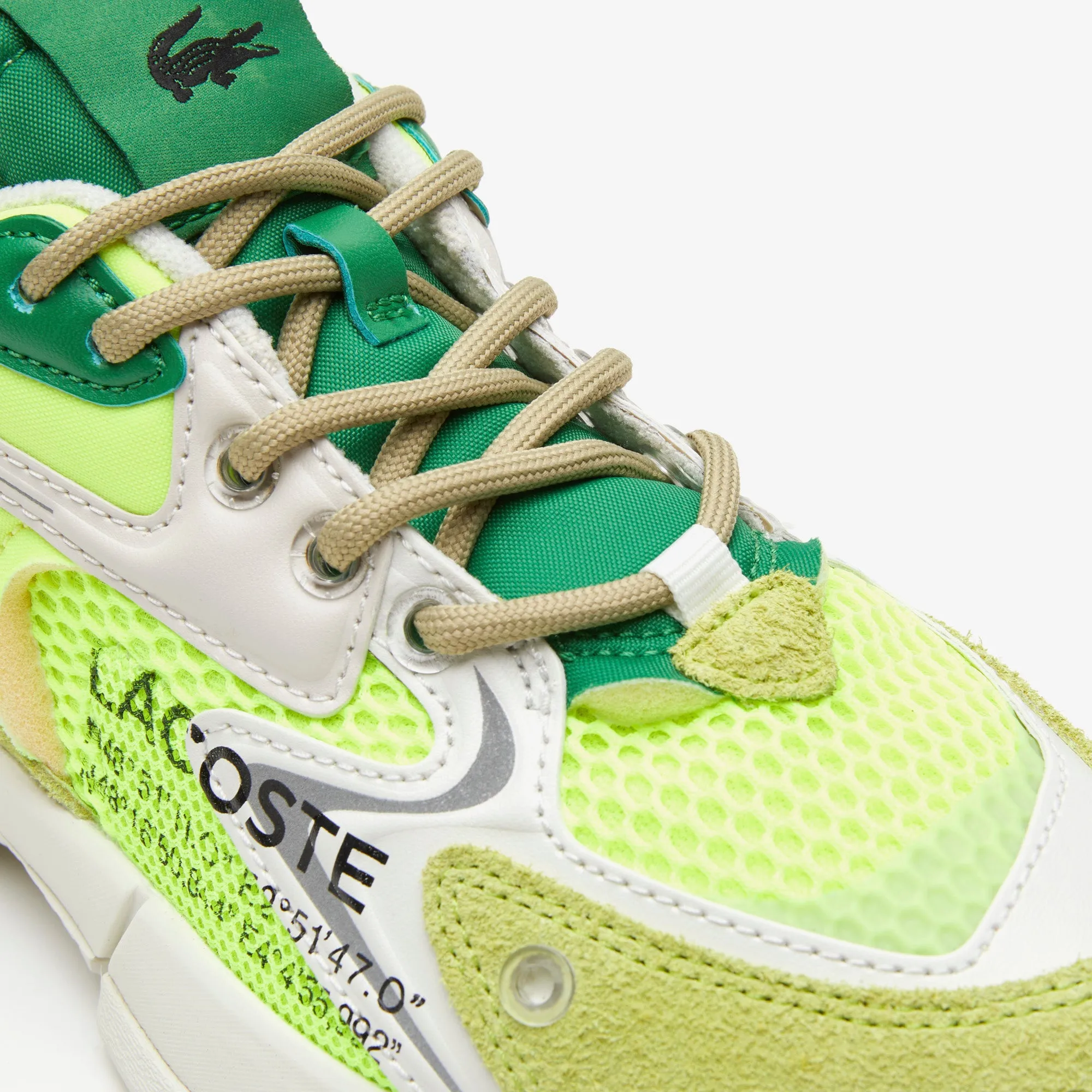 Lacoste - L003 Neo Textile Sneakers - Yellow/Off White