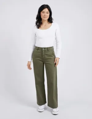 Scarlett Wide Leg Pant - Clover