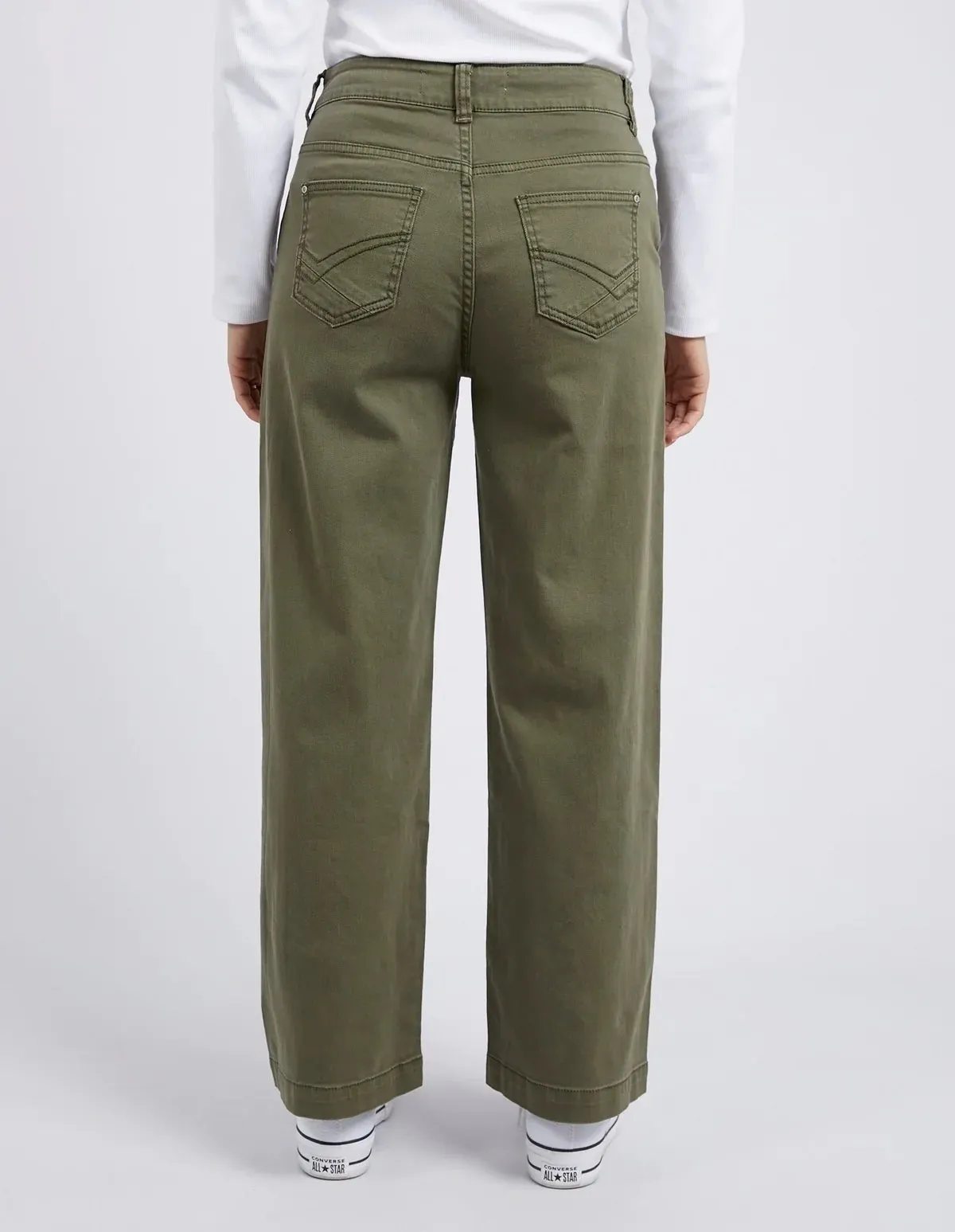 Scarlett Wide Leg Pant - Clover
