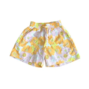 Zara Shorts in Pink Flower Power
