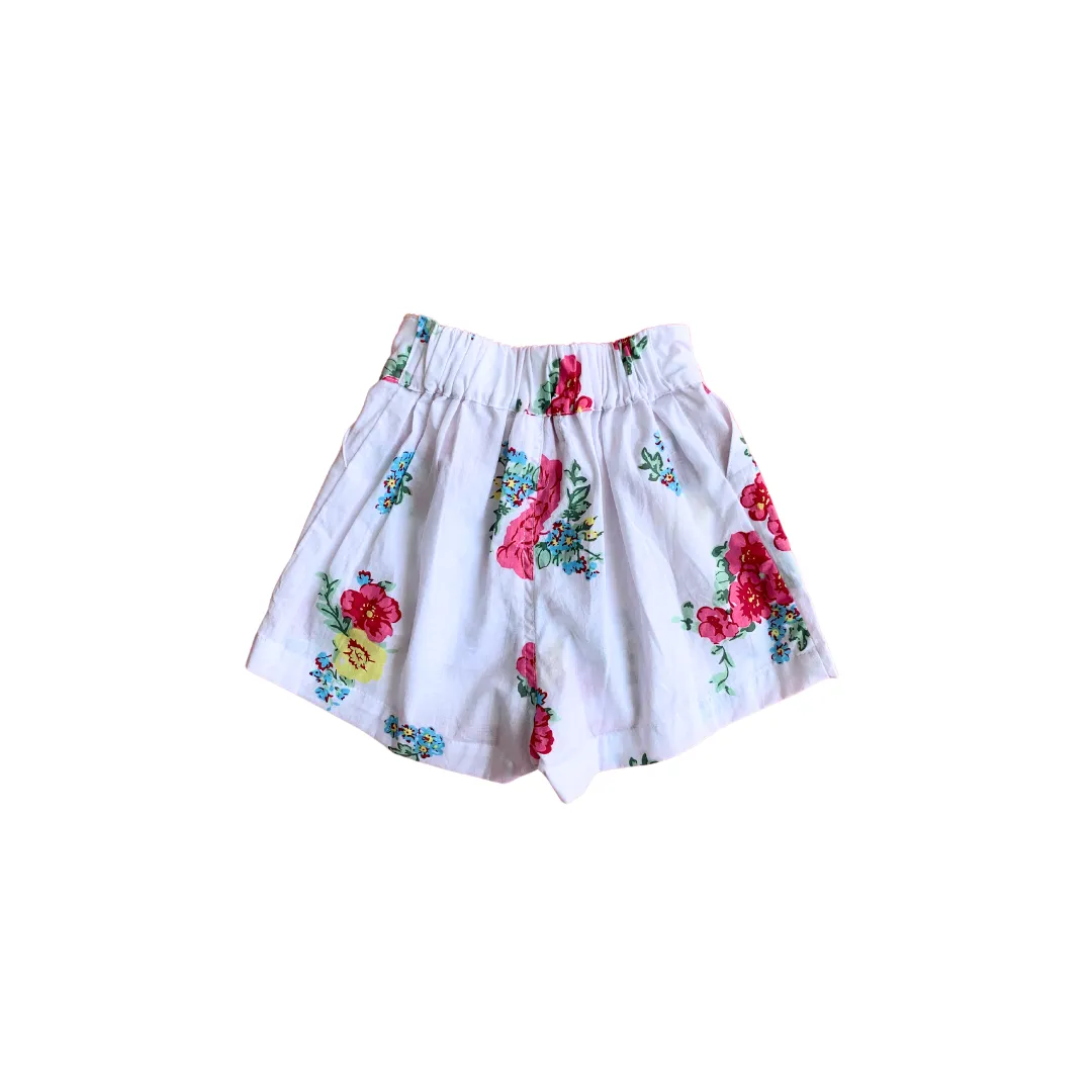 Zica Short in Pink Little Flower