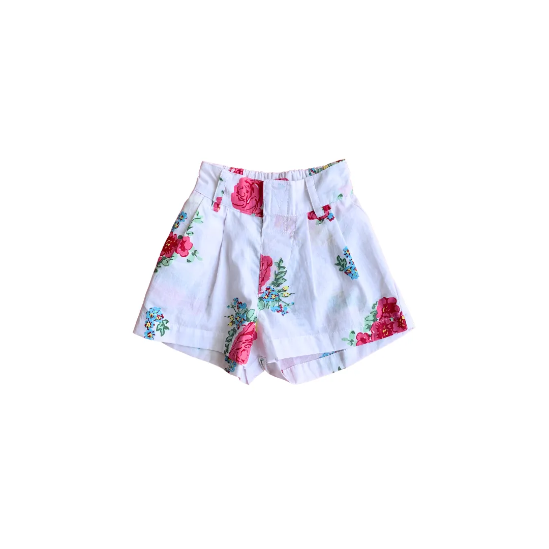 Zica Short in Pink Little Flower